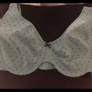 Mint Chocolate Polka Dot Bra